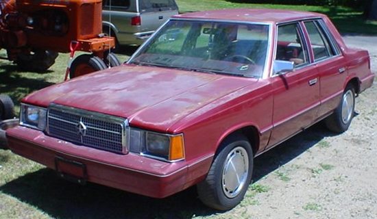 1984 Plymouth Reliant